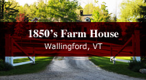 restoration of Vermont's traditional farmhouses
