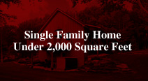 Best New Single Family Home Under 2000 Square Feet